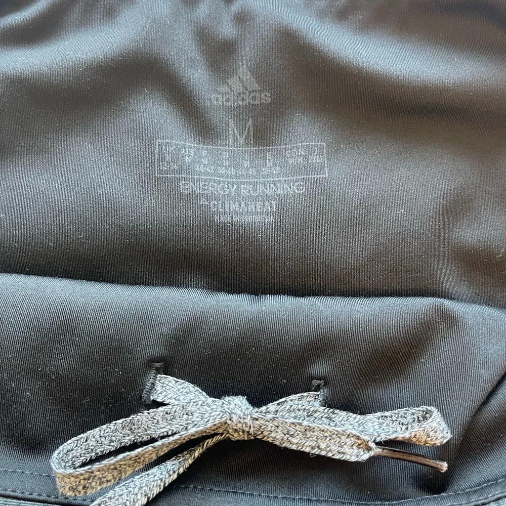 Adidas Energy Running Climaheat Grey Black Leggings Size Medium - Picture 11 of 11